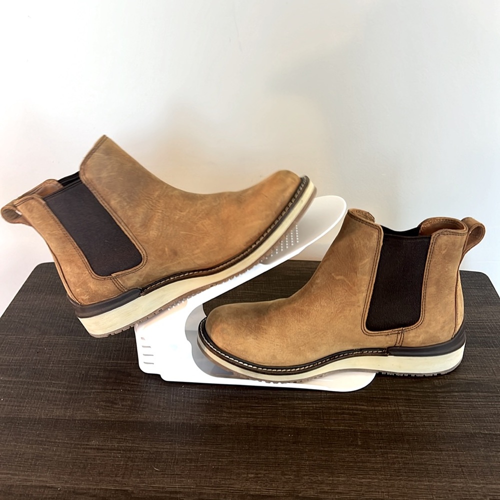 Keen Tan and Brown Ankle Boots - Picture 3 of 6